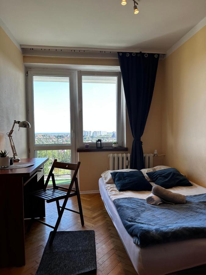 #17 Komfortowy pokój z widokiem na Gdańsk i morze Zewnętrze zdjęcie